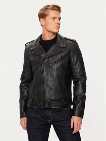 SCHOTT N.Y.C. Шкіряна куртка LC1140BLK Чорний Regular Fit SCHOTT N.Y.C. Шкіряна куртка LC1140BLK Чорний Regular Fit