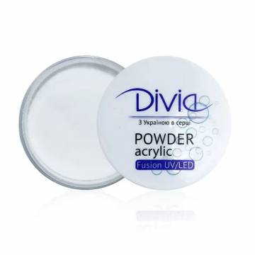 Акриловая пудра для ногтей Divia Acrylic Powder Fusion UV/LED, 32 г (Di1816) Акриловая пудра для ногтей Divia Acrylic Powder Fusion UV/LED, 32 г (Di1816)