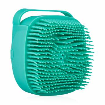 Массажер для тела силиконовый, голубой, 1 шт