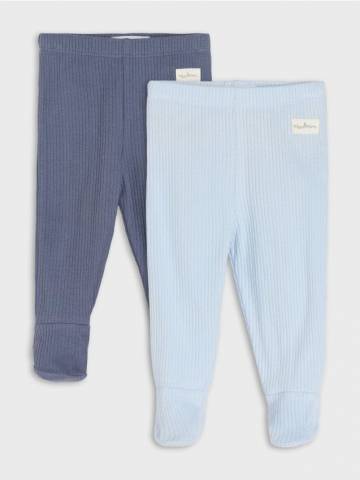 Повзунки , 2 пари - блакитний Повзунки , 2 пари - блакитний