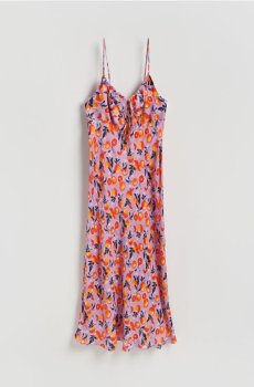 Reserved - Сукня міді з високим вмістом віскози - різнобарвний - 516IY-MLC