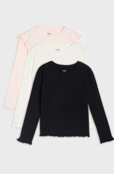 Бавовняні футболки 3 pack - різнобарвний