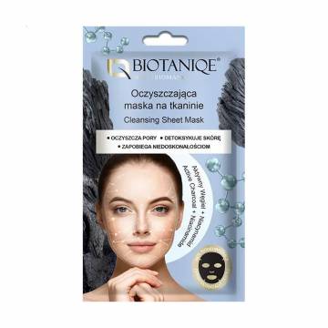 Очищающая тканевая маска для лица Biotaniqe Multibiomask Cleansing Sheet Mask, 13 мл