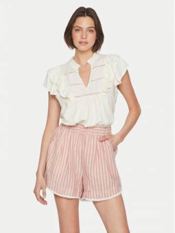 Vila Блузка Visia 14097358 Білий Regular Fit Vila Блузка Visia 14097358 Білий Regular Fit