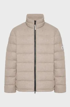 Мужской бежевый пуховик Бежевый 56 Bogner 3824-9768-812