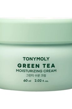 Увлажняющий крем для лица Tony Moly Green Tea Moisturizing Cream с зеленым чаем, 60 мл