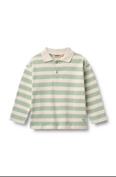 Хлопковый детский лонгслив Wheat