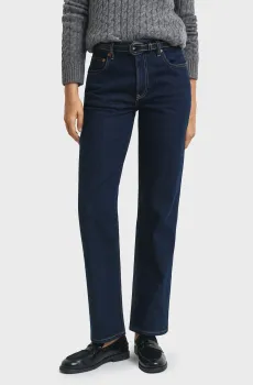 Женские темно-синие джинсы STRAIGHT STRETCH Синий 27-32 Gant 4100304