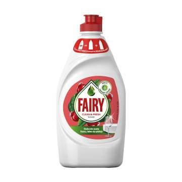 Средство для мытья посуды Fairy Clean & Fresh Гранат, 450 мл Средство для мытья посуды Fairy Clean & Fresh Гранат, 450 мл