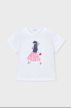 Детская хлопковая футболка Mayoral