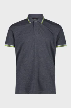 Мужское темно-синее поло Синий 46 CMP 34D5987-N950