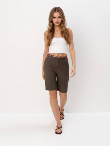 Mohito - Шорты-бермуды - сірий - 38