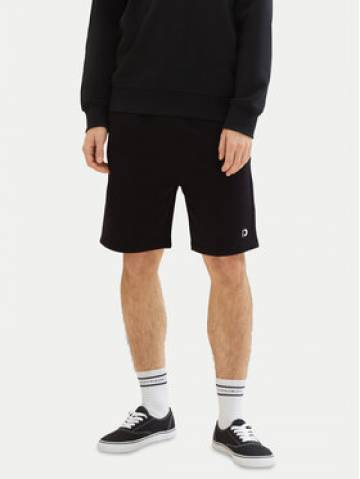 Tom Tailor Denim Спортивні шорти 1040931 Чорний Relaxed Fit Tom Tailor Denim Спортивні шорти 1040931 Чорний Relaxed Fit