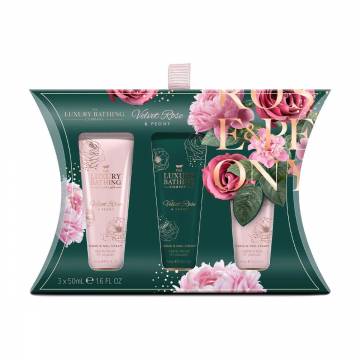 Набор Grace Cole The Luxury Bathing Velvet Rose & Peony (крем для рук и ногтей, 2*50 мл + крем для тела, 50 мл) Набор Grace Cole The Luxury Bathing Velvet Rose & Peony (крем для рук и ногтей, 2*50 мл + крем для тела, 50 мл)