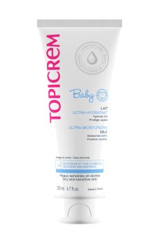 Уценка! Ультраувлажняющее детское молочко для тело Topicrem Baby My 1st Moisturizing Milk, 200 мл