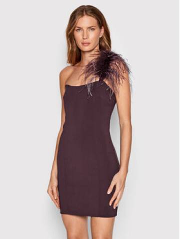 Patrizia Pepe Коктейльна сукня 8A0983/A102-M424 Фіолетовий Slim Fit Patrizia Pepe Коктейльна сукня 8A0983/A102-M424 Фіолетовий Slim Fit