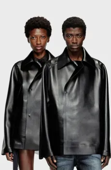 Черная куртка J-MARKUS (унисекс) Черный 44 Diesel A18002 0GSAJ