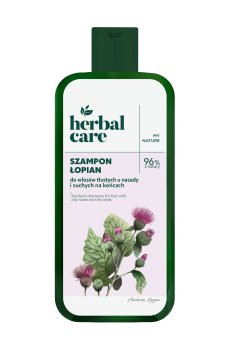 Шампунь Farmona Herbal Care Burdock Shampoo для жирных корней и сухих кончиков волос с экстрактом корня лопуха, 330 мл