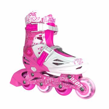 Роликові ковзани Neon Inline Skates рожеві 30-33 (NT07P4) Роликові ковзани Neon Inline Skates рожеві 30-33 (NT07P4)