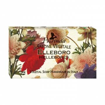 Натуральное мыло Florinda Vegetal Soap Hellebores Морозник, 100 г Натуральное мыло Florinda Vegetal Soap Hellebores Морозник, 100 г