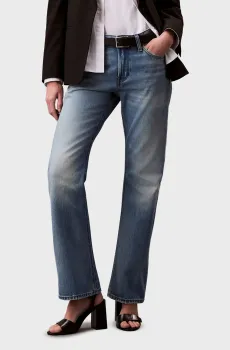 Женские голубые джинсы RELAXED BOOTCUT Голубой 24 Calvin Klein Jeans LV047B957G