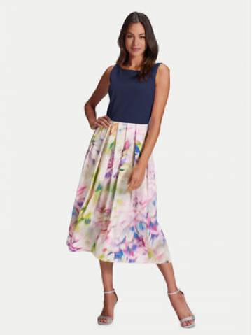Swing Коктейльна сукня 5AG25800 Кольоровий Regular Fit Swing Коктейльна сукня 5AG25800 Кольоровий Regular Fit