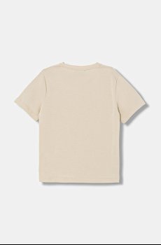 Детская хлопковая футболка Emporio Armani