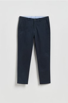 Reserved - Картаті штани-чиноси - темно-синій - 528HR-59X