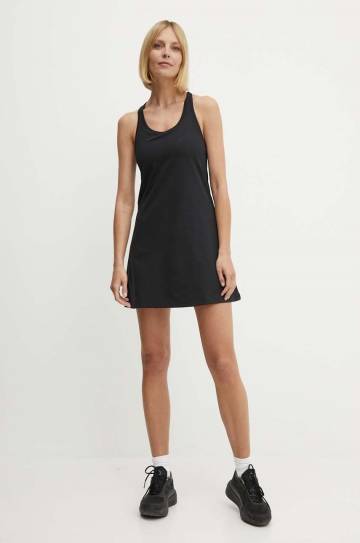 Платье Dkny цвет чёрный mini расклешённое DP4D4847 Платье Dkny цвет чёрный mini расклешённое DP4D4847