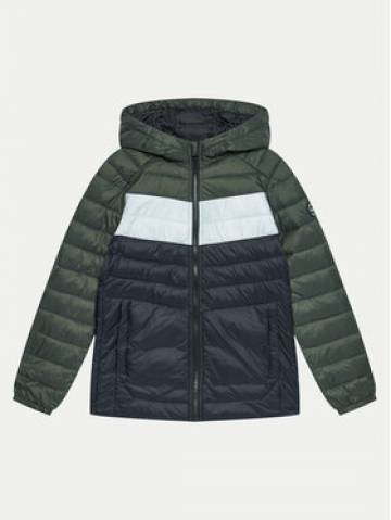 Jack&Jones Junior Пуховик Sprint 12258556 Хакі Regular Fit Jack&Jones Junior Пуховик Sprint 12258556 Хакі Regular Fit