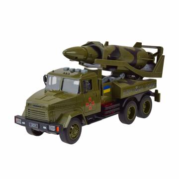 Детская игрушка Автопром KRAZ Военная техника, свет, звук, от 3 лет (KR-2202-01) Детская игрушка Автопром KRAZ Военная техника, свет, звук, от 3 лет (KR-2202-01)