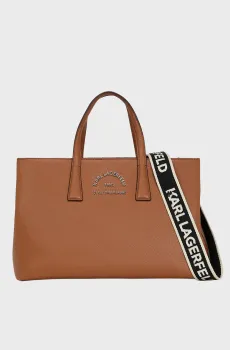 Женская коричневая сумка rsg metal Коричневый ONESIZE Karl Lagerfeld A3W30315