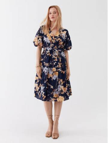 Lauren Ralph Lauren Повсякденна сукня 250903207001 Cиній Regular Fit Lauren Ralph Lauren Повсякденна сукня 250903207001 Cиній Regular Fit