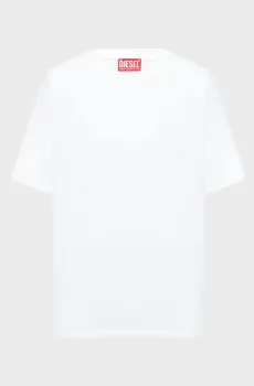 Мужская белая футболка T-BOGGY-V5 Белый M Diesel A22500 0PLAT