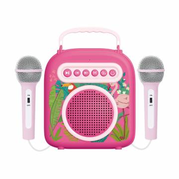 Детское караоке Bright Spring Беспроводные микрофоны с динамиком, розовые, от 3 лет (01238-102) Детское караоке Bright Spring Беспроводные микрофоны с динамиком, розовые, от 3 лет (01238-102)
