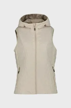 Женский бежевый жилет FIX HOOD Бежевый 36 CMP 35Z5026-A238