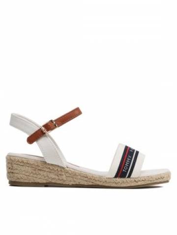 Tommy Hilfiger Еспадрильї Rope Wedge T3A7-32777-0048X100 M Білий Tommy Hilfiger Еспадрильї Rope Wedge T3A7-32777-0048X100 M Білий