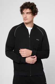 Мужское черное худи Черный XXL BOSS 50515392;001