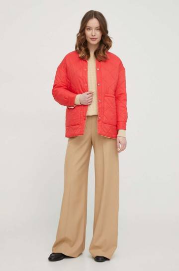 Хлопковый свитер Tommy Hilfiger цвет бежевый лёгкий WW0WW41142 Хлопковый свитер Tommy Hilfiger цвет бежевый лёгкий WW0WW41142