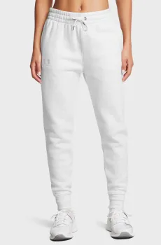 Женские светло-серые спортивные брюки UA Icon Fleece Jogger Серый M Under Armour 6001537-032