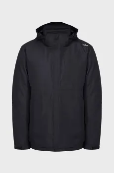 Мужская черная куртка ZIP HOOD DETACHABLE Черный 46 CMP 33Z1577D-U901