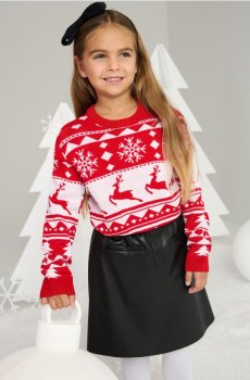 Мініспідниця зі штучної шкіри - чорний