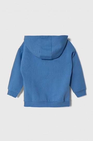 Детская кофта United Colors of Benetton с капюшоном однотонная Детская кофта United Colors of Benetton с капюшоном однотонная