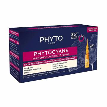Набор для волос Phyto Phytocyane (шампунь, 100 мл + ампулы против выпадения, 12*5 мл) Набор для волос Phyto Phytocyane (шампунь, 100 мл + ампулы против выпадения, 12*5 мл)