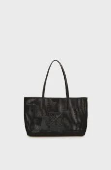 Женская черная сумка EMBLEM Черный ONESIZE Calvin Klein LV04F3380G