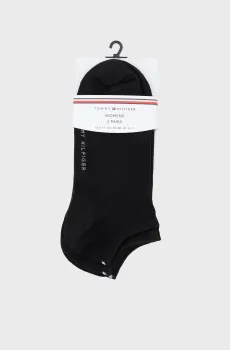 Женские черные носки (2 пары) Черный 39-42 Tommy Hilfiger 343024001