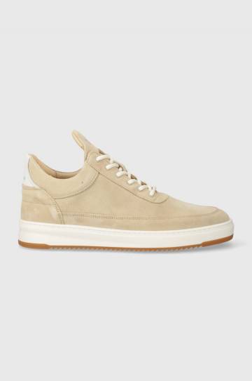 Замшевые кроссовки Filling Pieces Low Top Ripple Suede цвет бежевый 10122791919 Замшевые кроссовки Filling Pieces Low Top Ripple Suede цвет бежевый 10122791919