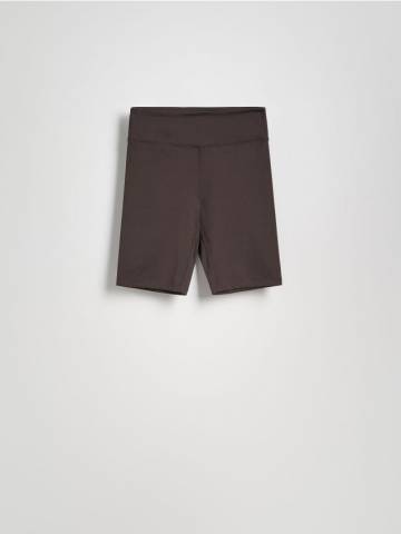 Reserved - LADIES` SHORTS - темно коричневий - YH617-89X Reserved - LADIES` SHORTS - темно коричневий - YH617-89X