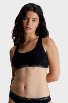 Женский черный топ RACERBACK BRALETTE Черный XS Calvin Klein 000QF7317E