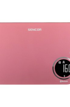 Весы кухонные Sencor Metallic Smart Bluetooth Kitchen Scale, красные (SKS7074RD)